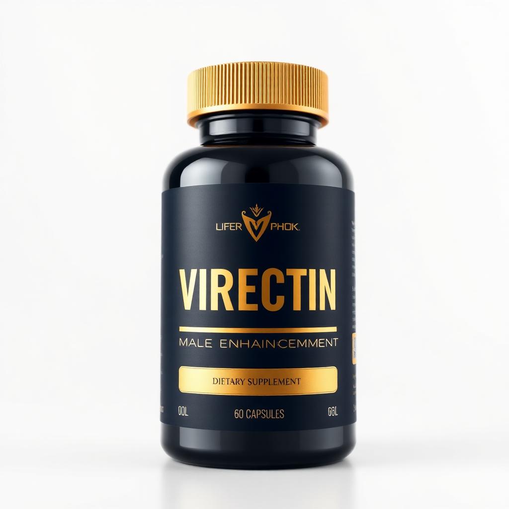 Virectin supplement bottle